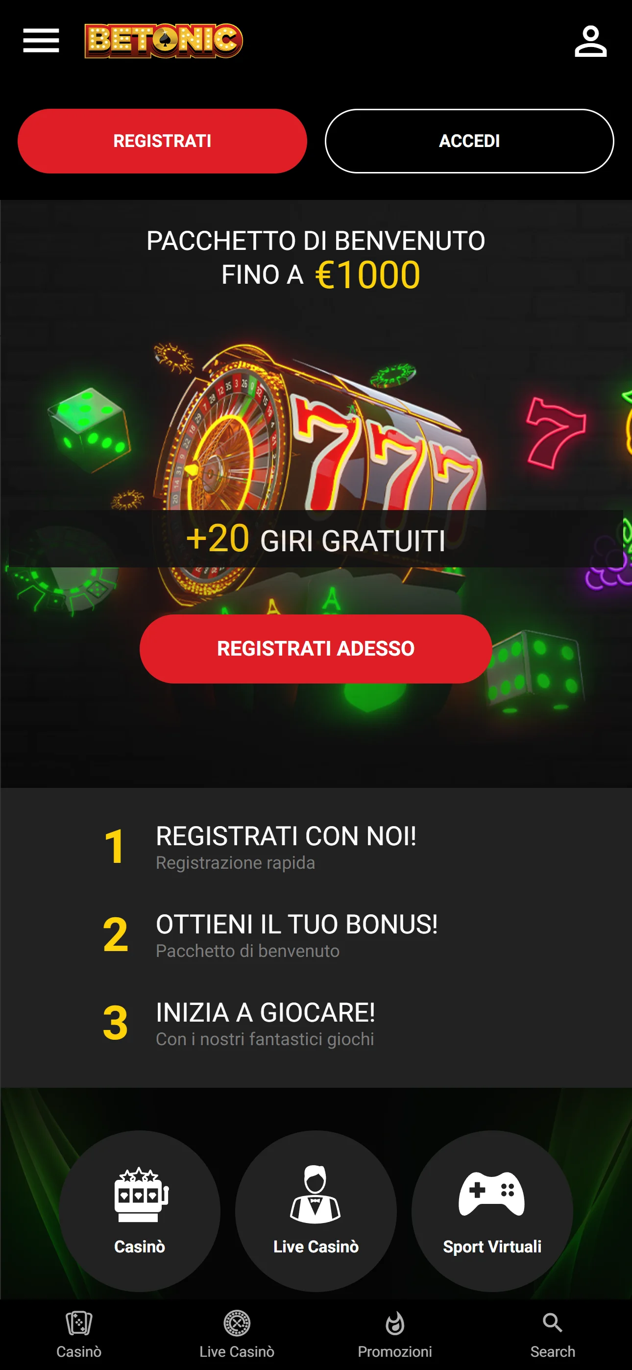 Betonic Casino